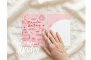 Set Of 2 A6 Postcard Mockup, a Mockup by First Impression Mockups (Thumbnail 4 of 4)