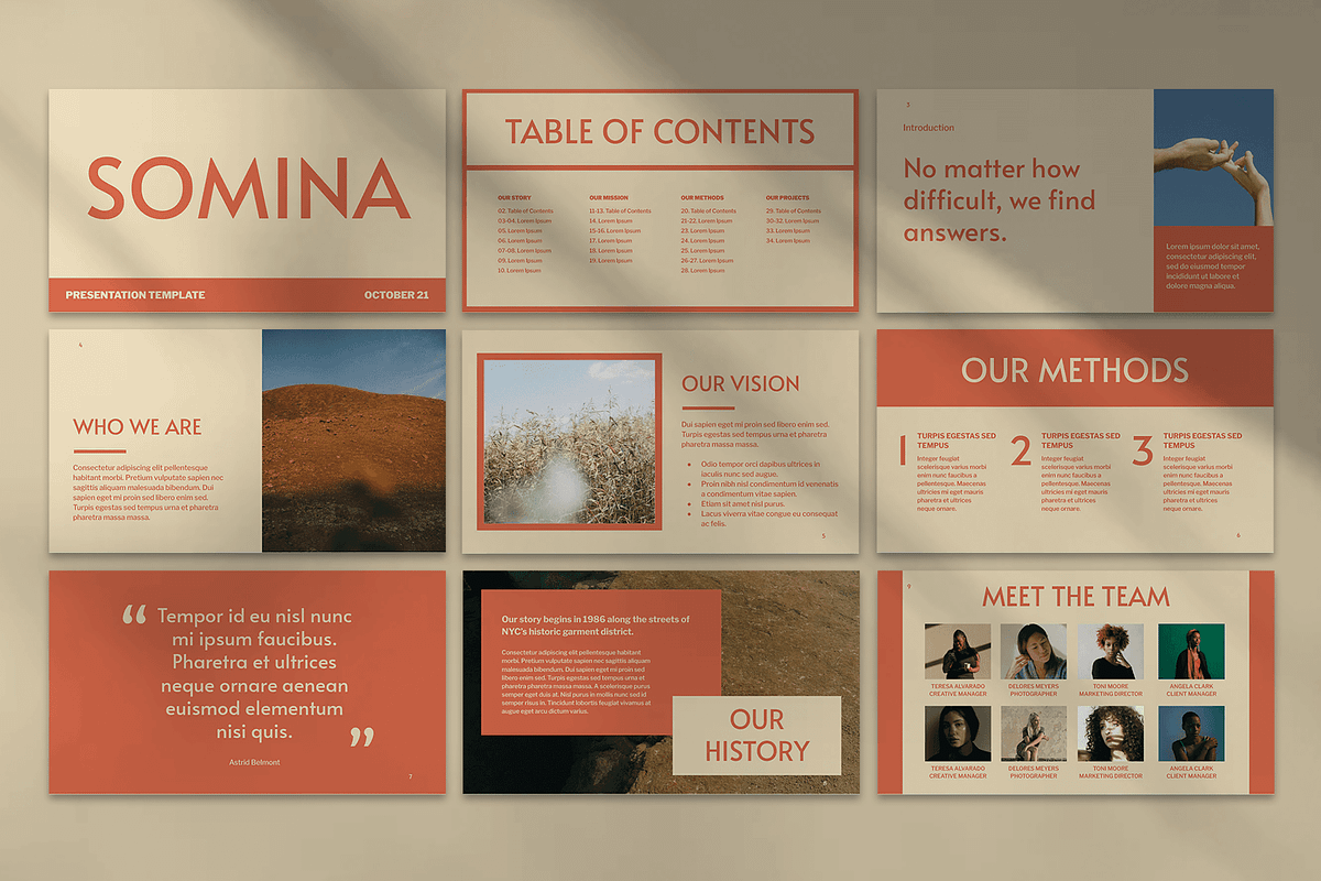 SOMINA – Minimal Slides Presentation, a Presentation Template by Peaches Design (Photo 7 of 10)