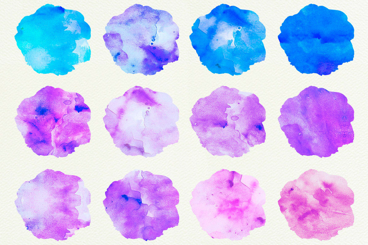 Watercolor Kit Styles + Typeface preview 6