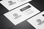 Clean Minimal Business Card, a Business Card Template by Verazo (Thumbnail 3 of 3)