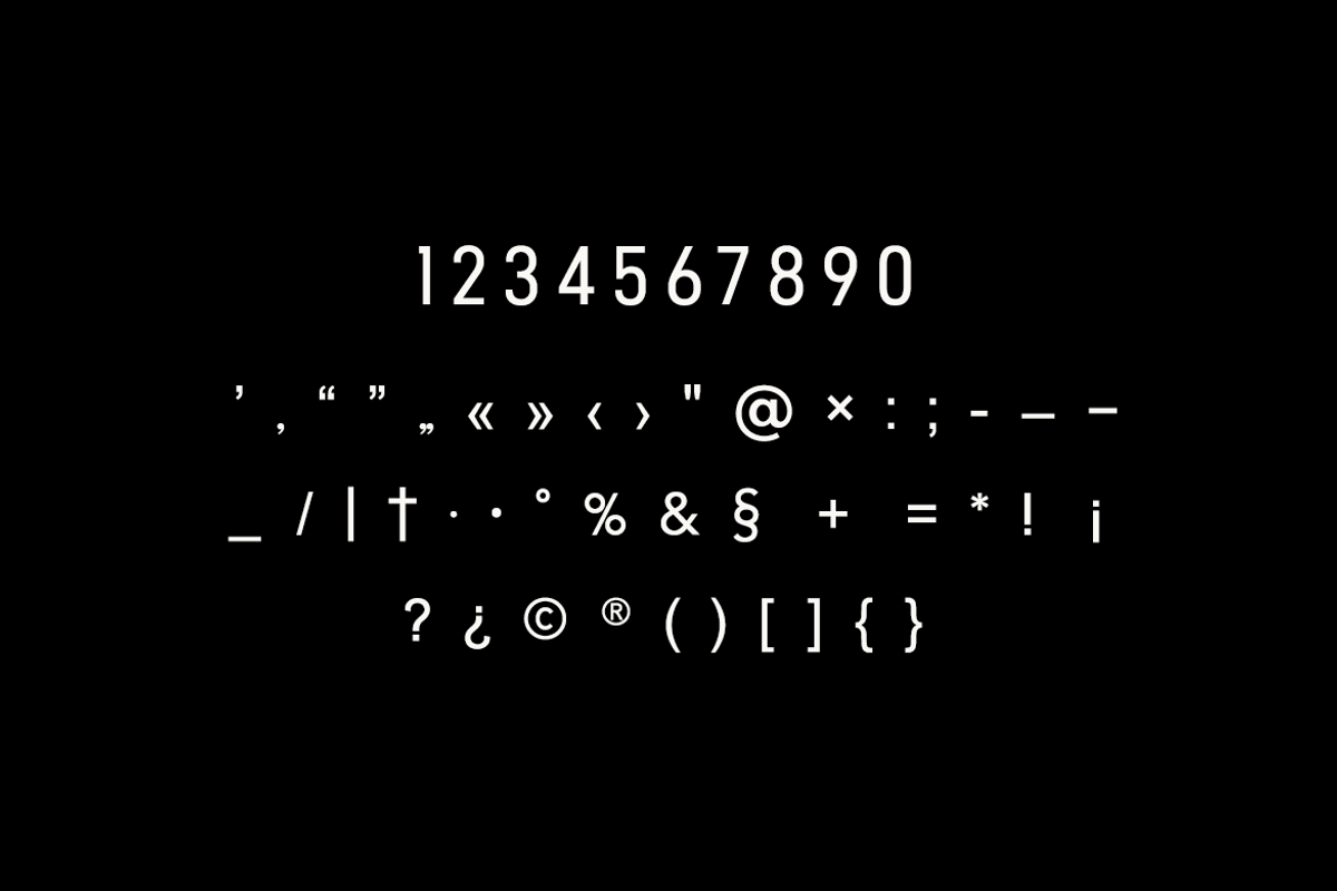 Pollygram Technology Sans Serif Font, a Sans Serif Font by UICreative (Photo 7 of 13)