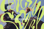 Y2K Lettering Psychedelic Retro Vibe, an Object Graphic by Oksana Trygub (Thumbnail 3 of 19)