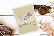 Strong table, a Script Font by Franstudio (Thumbnail 17 of 17)
