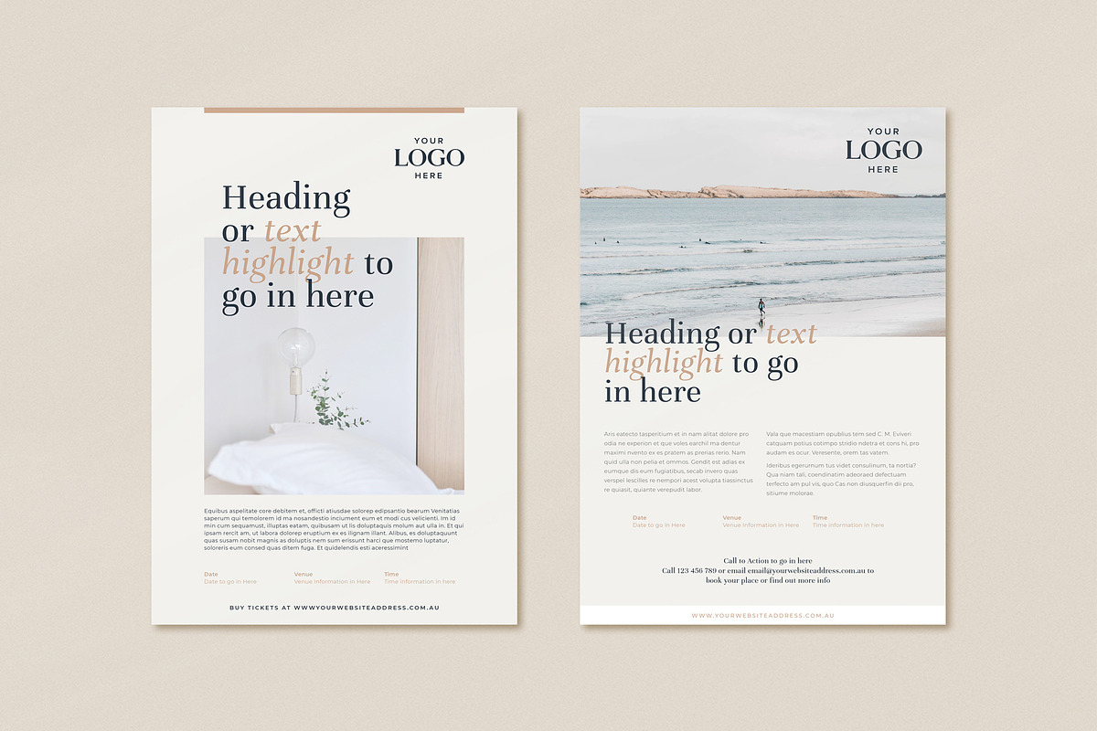 The CC - A4 Posters, a Poster Template by The Design Order Store (Photo 3 of 5)