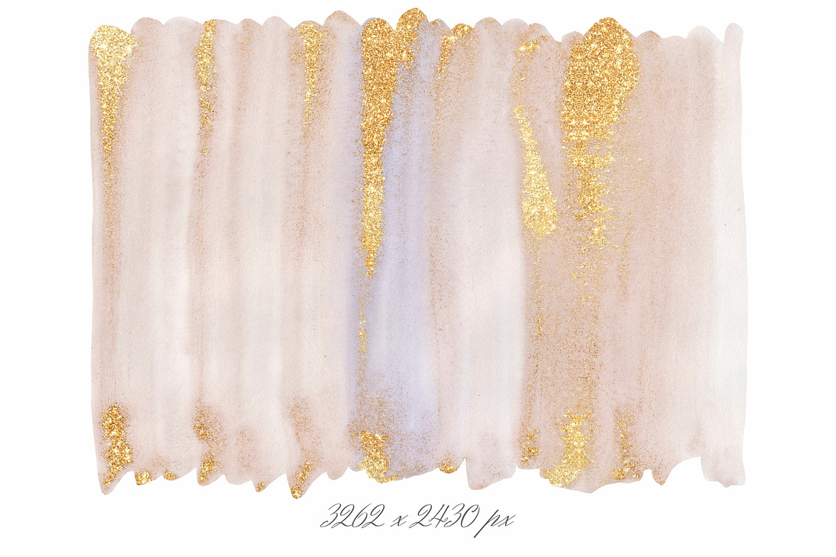 Watercolor brush strokes, a Texture Graphic by Elona Laff (Photo 4 of 10)