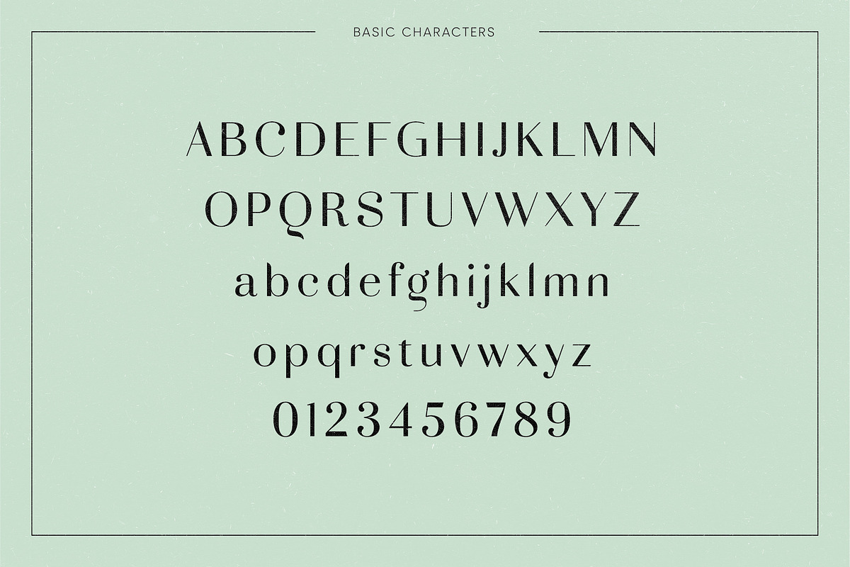 Adagio Decorative Ligature Font Duo preview 3