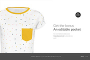 6x Women T-shirt Ghost Mock-ups Set, a Books & Magazine Mockup by Apparel_Mockups (Thumbnail 15 of 22)