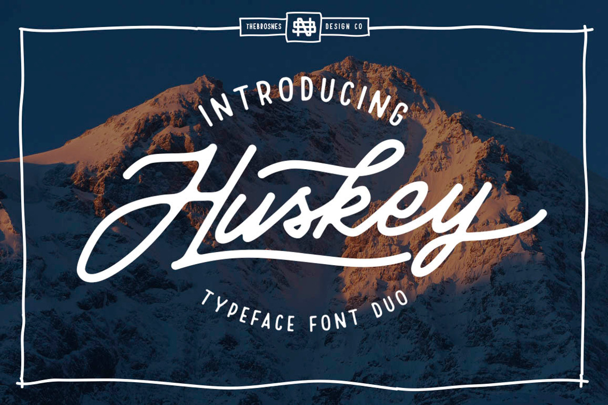 Huskey, a Serif Font by Brosnes (Photo 1 of 8)