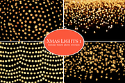 Christmas Lights 1 - photo overlays, an Object Graphic by BrownLeopard (Thumbnail 2 of 5)