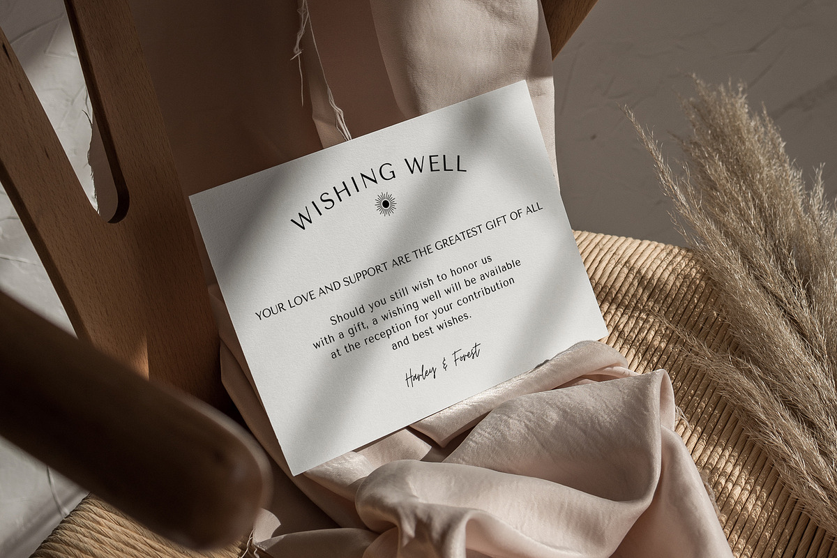 Modern Boho Wedding Bundle CANVA, an Invitation Template by StudioVonBraitenberg (Photo 7 of 13)