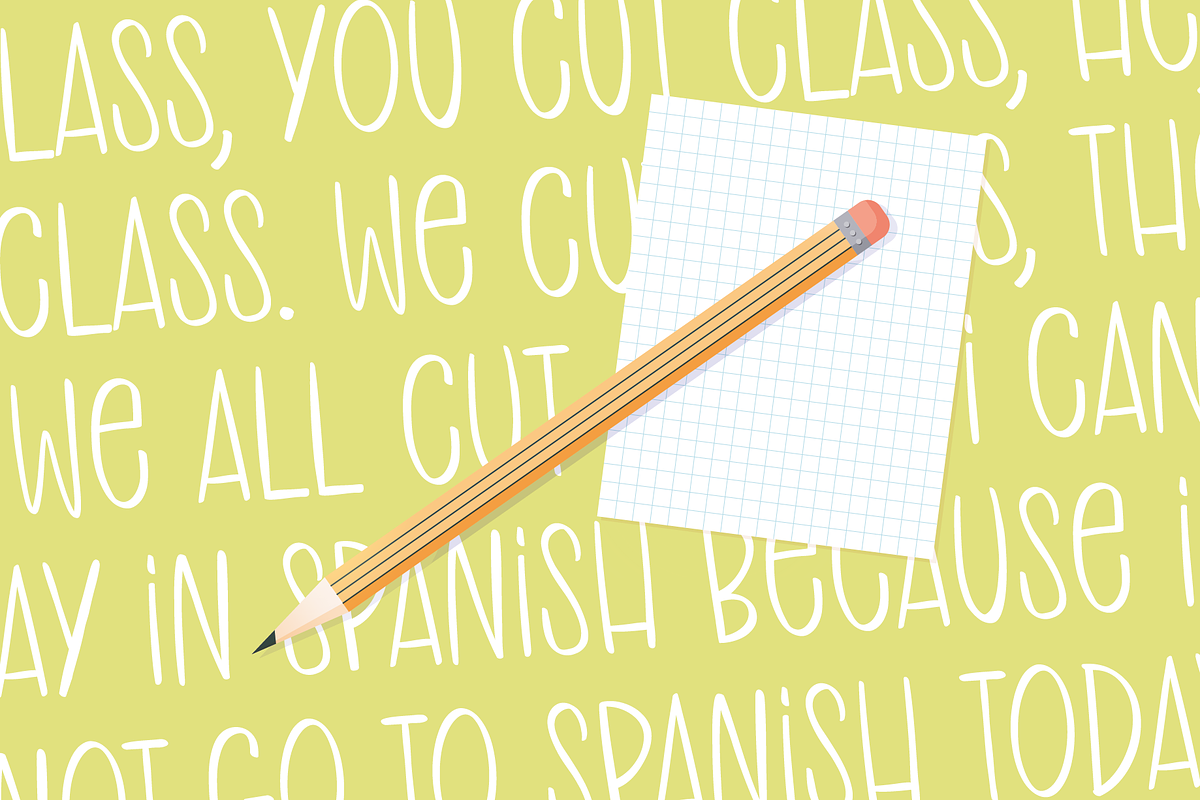 SARBACANE | Handwritten font, a Handwritten Font by Fearless Confetti (Photo 6 of 8)