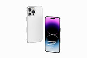 iPhone 14 Pro Max Mockup, an iPhone Mockup by UnicDesign (Thumbnail 8 of 10)