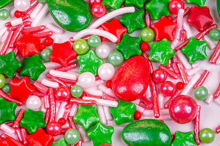christmas candy background