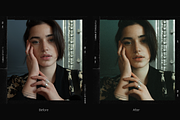 10 Grainy Portrait Lightroom Presets, a Preset Add-On by Cam' Studio (Thumbnail 3 of 12)