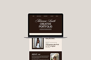 UGC Portfolio Canva Website Template, a Landing Page Template by Business Chic (Thumbnail 5 of 5)
