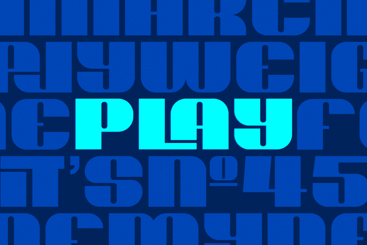 Play Heavy, a Font by DonMarciano (Photo 1 of 5)