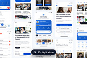 Eduline Education Online LearningApp, an UI Kit Template by Creative Perspective (Thumbnail 3 of 6)