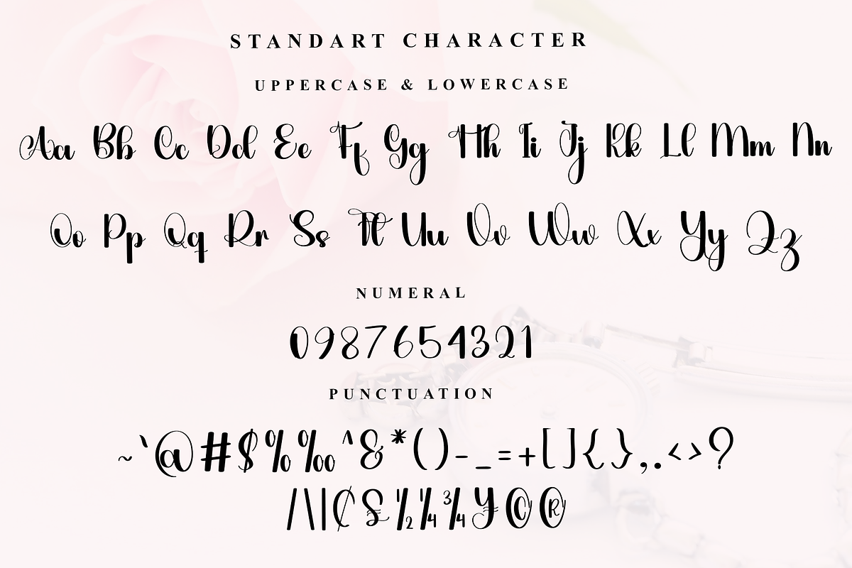 Rainbow, a Script Font by FreshTypeINK (Photo 2 of 7)
