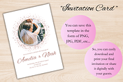Glitter Wedding Invitation Template, an Invitation Template by Talentex Invitations (Thumbnail 2 of 4)