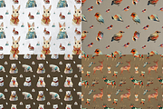 Christmas Winter Wonderland, an Animal Illustration by Graphicdome (Thumbnail 15 of 21)