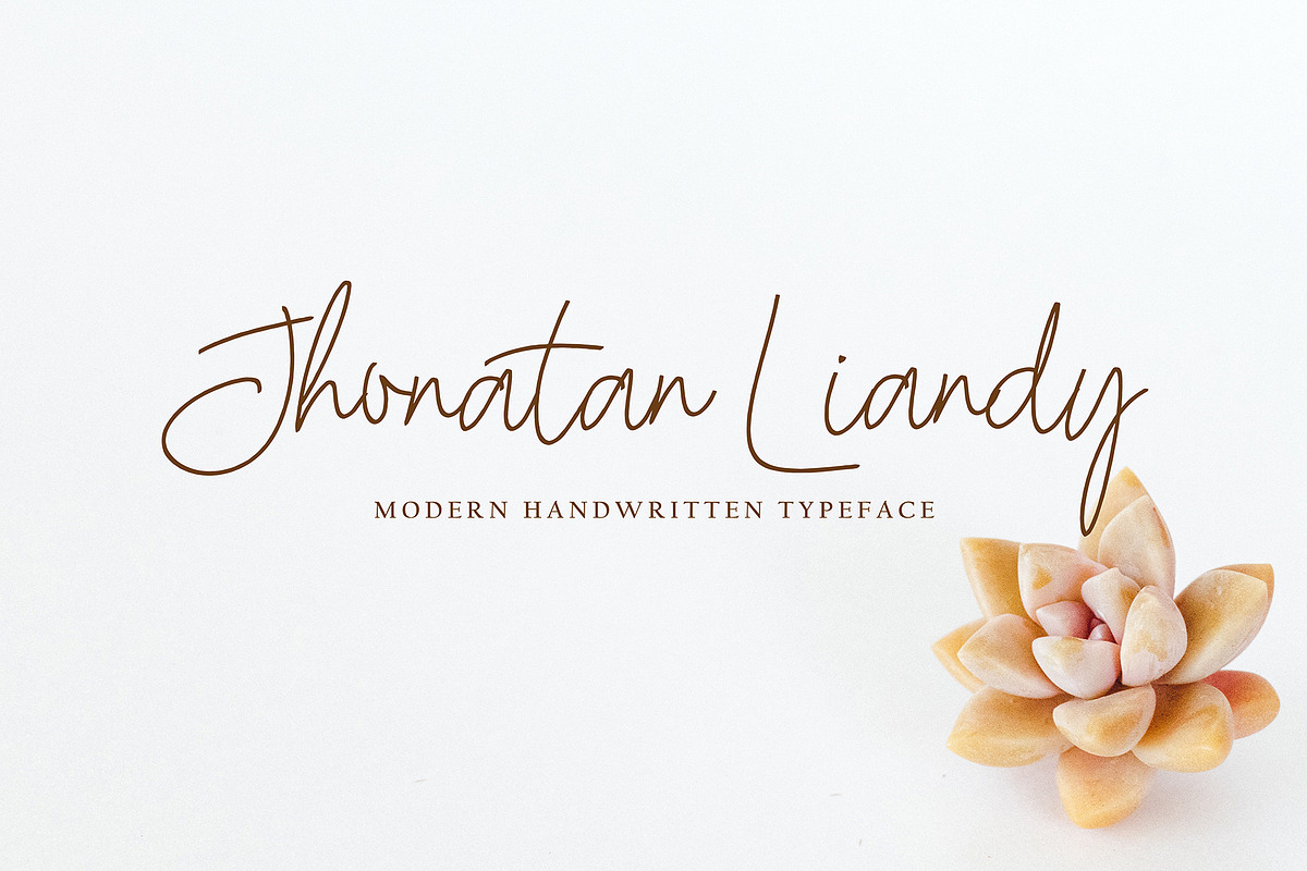 Paullina, a Script Font by pineungtype (Photo 5 of 9)