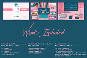 Branding Bundle: Colorful Retro, a Social Media Template by Liseno Designs (Thumbnail 2 of 8)