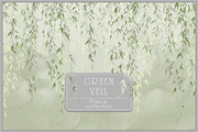 Fresco collection Green Veil, a Wallpaper Graphic by Natalia0307 (Thumbnail 1 of 13)