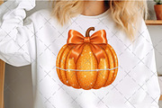 Halloween Disco Glitter Pumpkin PNG, an Illustration by Craft Nest (Thumbnail 6 of 6)