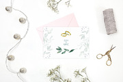 Watercolor white wedding clipart, a Decorative Illustration by NataliMiasStore (Thumbnail 3 of 6)