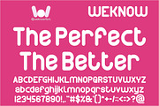 Logical Reasoning font, a Sans Serif Font by weknow (Thumbnail 4 of 8)