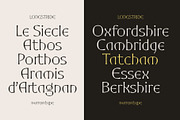 Longstride, a Font by nurrontype (Thumbnail 6 of 9)