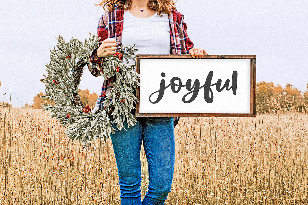 Rustic Farm | Farmhouse Script Font, a Script Font by KA Designs (Photo 6 of 10)