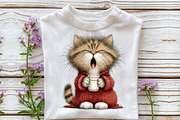 Morning Mood Animal Clipart, an Illustration by Sublimation Artist (Thumbnail 6 of 6)