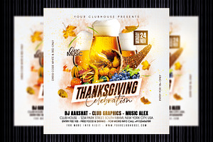 Thanksgiving Flyer Template
