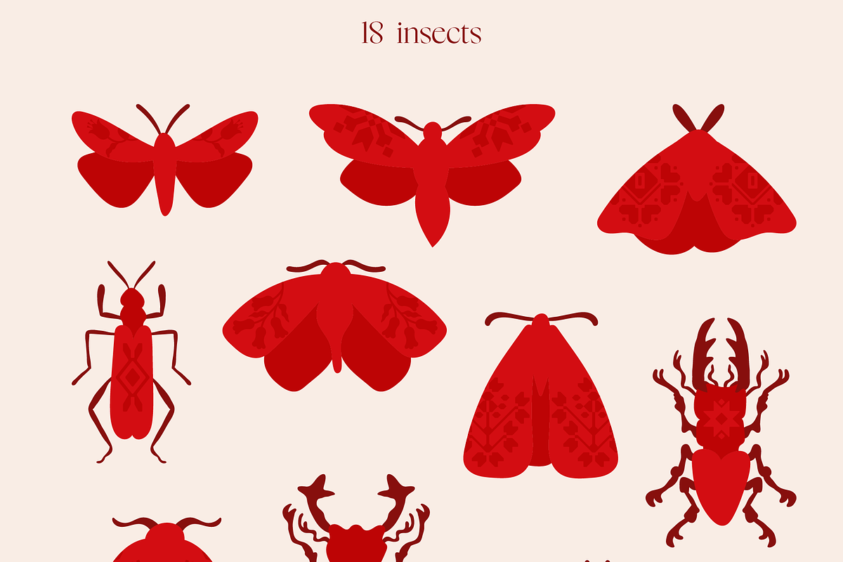 Modern Folk | vector clipart, a Decorative Illustration by dariikos (Photo 25 of 36)