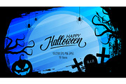 Halloween Set, a Seasonal Illustration by Finevector (Thumbnail 1 of 5)
