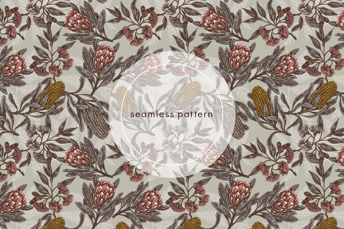 Cocoa farm. Seamless patterns., a Pattern Graphic by Kseniakrop (Photo 4 of 6)