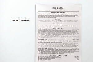 Simple Resume Template Ats Friendly