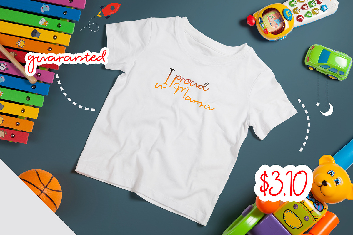 Kinder Kids - Fun Script Font, a Script Font by Saxofont (Photo 5 of 10)