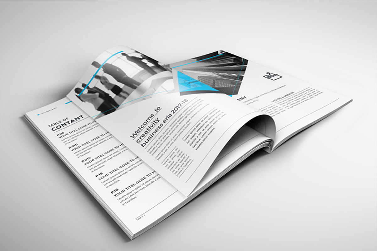 The Company Profile, a Brochure Template by obidullah_01 (Photo 3 of 12)