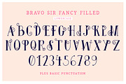 Bravo Sir Font Family, a Serif Font by Salt & Pepper Designs (Thumbnail 9 of 11)