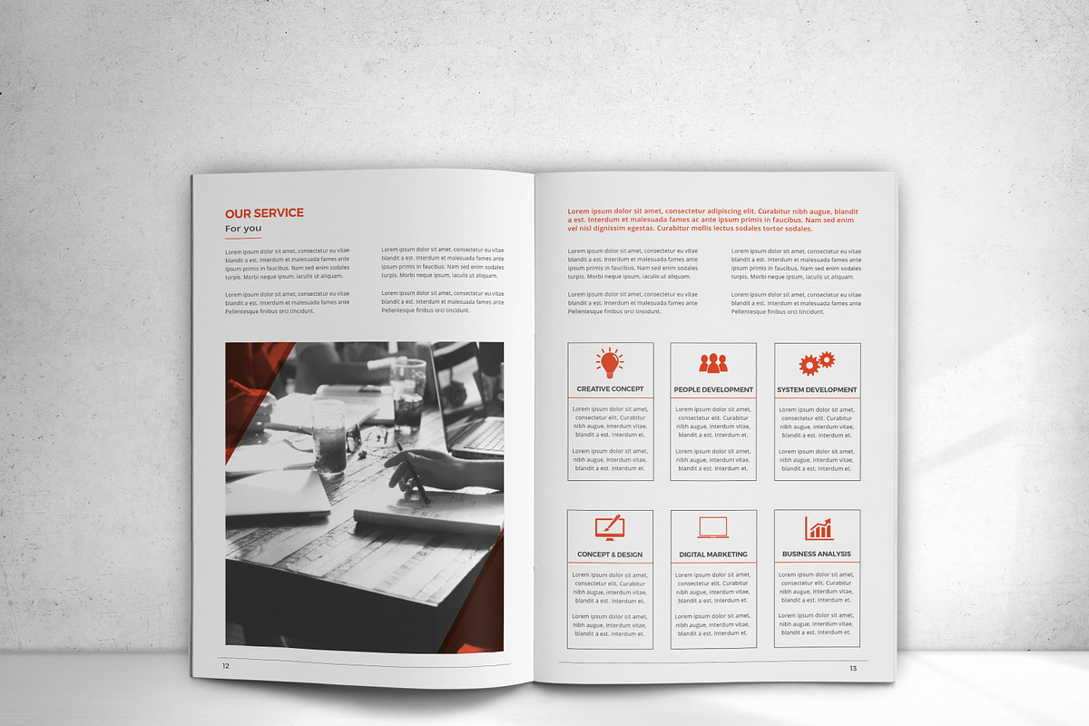 Corporate Brochure, a Brochure Template by design_pick (Photo 8 of 12)