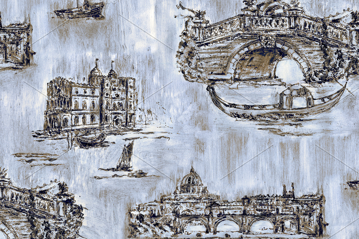 Foggy Fleet pattern, a Pattern Graphic by YvY (Photo 4 of 4)