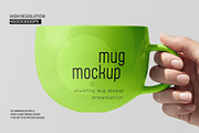 Hand Holding Coffee Mug Mockup, a Cups & Container Mockup by Toasin Studio (Thumbnail 2 of 4)