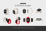Apple Watch Mockup Set, a Wearable Device Mockup by Country4k (Thumbnail 4 of 4)