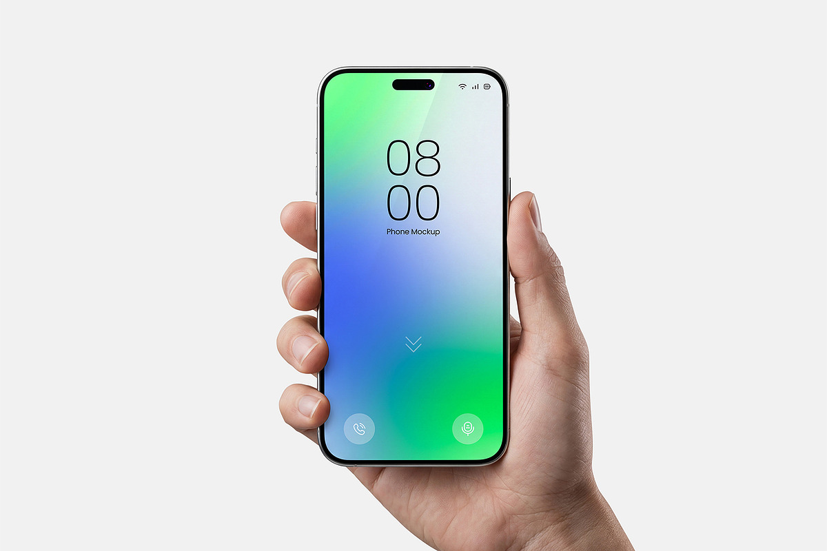 Smartphone Screen Mockup Bundle, an Android Mockup by graphypix (Photo 13 of 14)