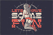 Dusky Rough - font and graphics, a Slab Serif Font by Gleb Guralnyk (Thumbnail 4 of 6)