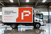 Box Truck Branding Mockup, an Advertising Mockup by RamStudio2 (Thumbnail 4 of 15)