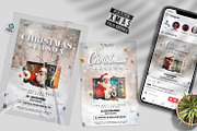 Christmas Season Flyer Invitation, a Flyer Template by PixelsDesign (Thumbnail 1 of 2)