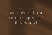 Elgore Elegant Modern Serif Font, a Serif Font by Graphicxell (Thumbnail 8 of 8)